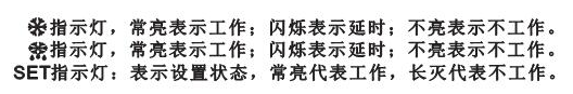 防爆機(jī)柜空調(diào)顯示屏指示燈狀態(tài)說明